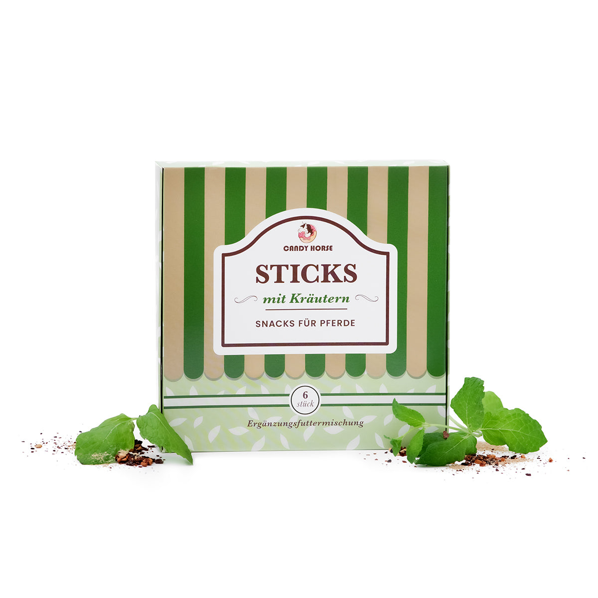 Herb Sticks (6) I Box of 6 herbal horse treats in stick shape