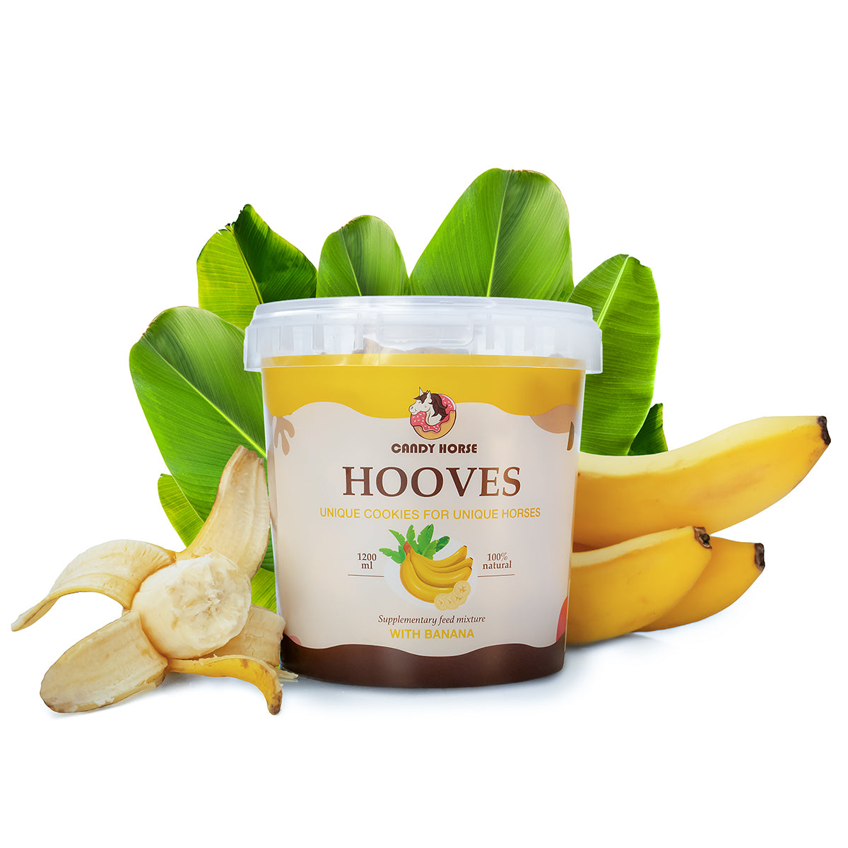 Hooves banana I Big box of cookie treats for horses