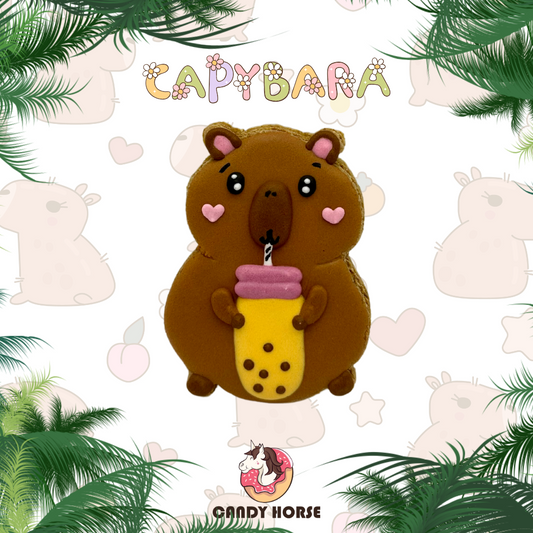 JUNGLE - Limited Edition Iced Horse Cookie I hand-decorated horse treat cookie with CAPYBARA motif